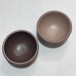 East Fork - lot of 2 bitty bowls - molasses & morel
